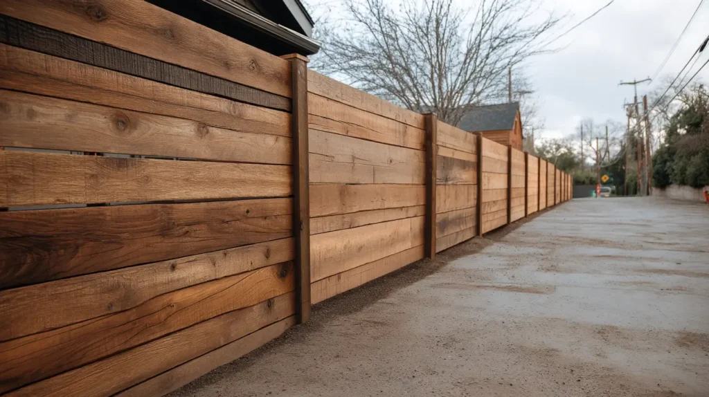 Durable perimeter fencing installation providing security and privacy in Singapore